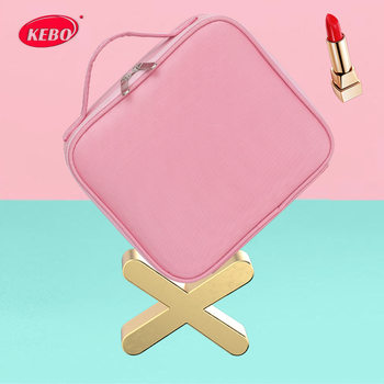 High-Value Cosmetic Bag Large Capacity Outgoing Clutch Bag Waterproof small size Mini Pink Oxford Cloth Korean Style Makeup Bag