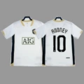 2006-07 Man L Away ((White)) + Print No.10 UCL Edition