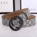 3.8cm blue cloth black buckle