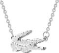 218 women's necklace silver + box