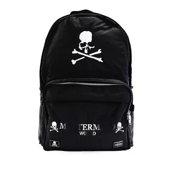 Cattle in stock Original MMJ Embroidered Skull Young Men and Women Couple Backpack School Bag Computer Bag