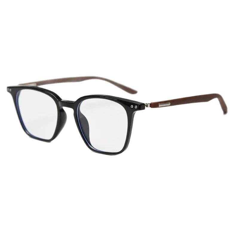 Japan and South Korea Retro Square Personality TR90 myopia glasses frame men's and women's flat glasses frame anti-blue light can be equipped with 0365