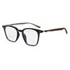 Japan and South Korea Retro Square Personality TR90 myopia glasses frame men's and women's flat glasses frame anti-blue light can be equipped with 0365