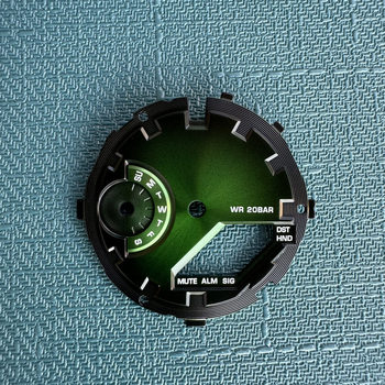 Applicable GA2100/GA2110 modified metal dial surface sun pattern drawing matte dial literal