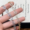 Elegant Luxury Exquisite Pig Nose Stitching Zircon Bracelet Real Gold Electroplating Elegant High-end Fashion Bracelet for Women