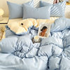 Ins bedding four-piece bed sheet quilt cover one-piece quilt cover single student dormitory three-piece factory wholesale