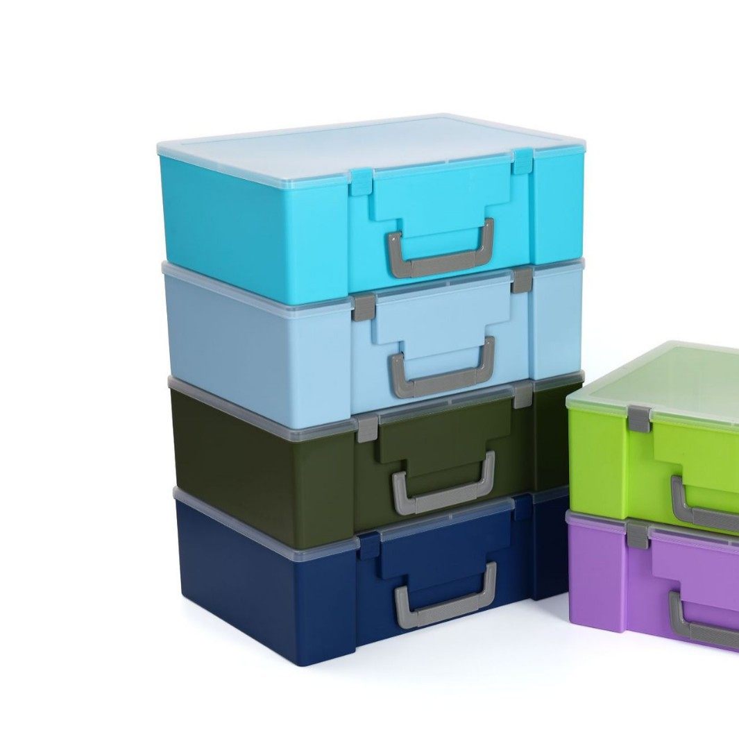 Portable Storage Box, Large-Capacity Drone Storage Box, Can Hold Eva Sponge, Flip-Top Box, Pp Plastic Storage Box