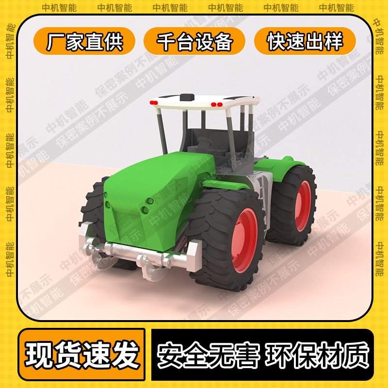 3D打印车子玩具造型定制仿真挖掘机装饰摆件迷你礼品工艺品车模型