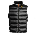 Vest black down jacket