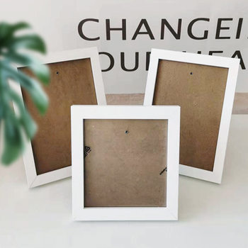 Spot wholesale photo frame cross stitch picture frame diamond picture frame small white frame Foreign Trade factory direct sales