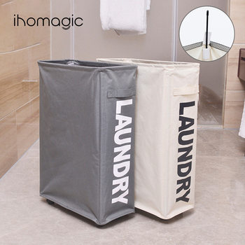 Fabric Dirty Clothes Basket Clothes Storage Box Yoga Storage Basket Household Supplies Dirty Clothes Basket Foldable Laundry Basket