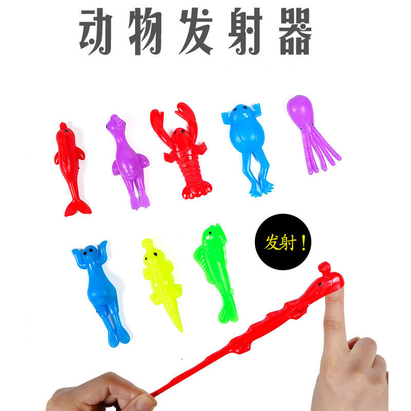 弹射恐龙手指火鸡弹弓减压创意整蛊发泄趣味粘墙玩具儿童学生礼品