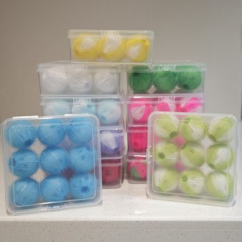 Magic Hook Hair Sticky Ball 35mm Pure Nylon Sticky Hair Cleaning Ball 9 Pieces That Do Not Damage Mobile Phone Laundry Laundry Ball