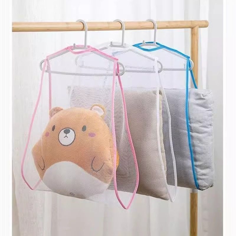 Drying Pillow Artifact Pillow Drying Mesh Bag Drying Rack Pillow Drying Rack Drying Pillow Dressing Pillow Clothes Support Anti-dropping Mesh
