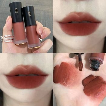 Zuk small waist lip glaze lip mud women's matte matte matte velvet non-fading cup lipstick student parity