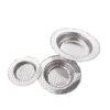 Wow Kitchen Sink Stainless Steel Filter Net for Washing Vegetables, Kitchen Waste Residue, Sewer Floor Drain Funnel Residue Separator Net
