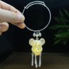 New Chinese Bell Luminous Bracelet with Lamp Antique Style Jewelry Bracelet Court Style Bracelet Daily Handstring Hanfu Accessories