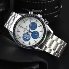 Foreign Trade Cross-Border E-Commerce Watch Fashion European Trendy Men's Quartz Business Trendy Calendar Casual Wristwatch