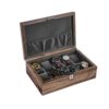 Walnut Wood Watch Storage Box with Lock High Quality Household Simple Watch Jewelry Bracelet Collection Display