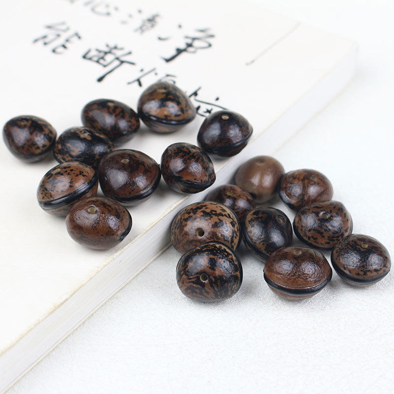 Manufacturer Wholesale Wood Fish Fruit Bodhi Seed Loose Beads Large Wood Fish Bodhi DIY Bracelet Rosary Jewelry Accessories