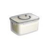 Portable Draining Basket Household Kitchen Vegetable Washing Plastic Water Filter Refrigerator Finishing Fruits and Vegetables Fresh-keeping Dust-proof Storage Box