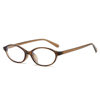 Retro Small Frame Glasses Stylish Women's Anti-Blue Light Simple Glasses Frame Oval Small Frame Glasses Manufacturer Spot Wholesale
