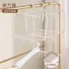 Socks drying rack multi-clip children's hanger household wardrobe storage balcony windproof drying socks artifact