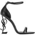 Matte black heel 10cm