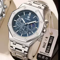 Swiss Brand Luxury Men's Watch New Waterproof Luminous Luxury Watch Live Broadcast Foreign Trade Hot Model Dropshipping