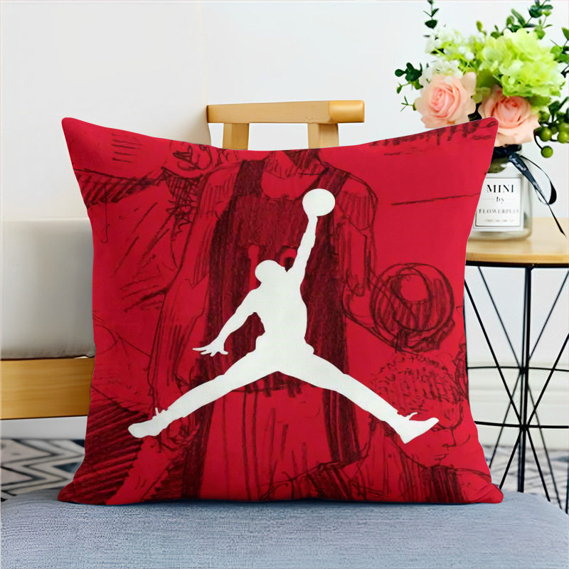 Internet Celebrity Ins Scandinavian Trendy Brand Pillow Logo DIY Letter Pillow Living Room Sofa Cushion Pillow Pillow Case Cute