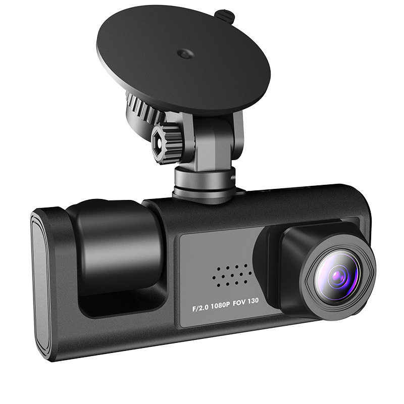 Cross-Border Best-Selling C309 Three-Camera Driving Recorder with High-Definition 1080P and Wifi Mobile Phone Connectivity Driving Monitor