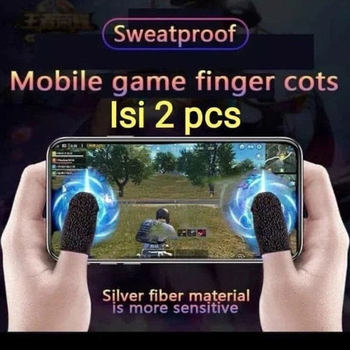 Factory game finger sleeve ultra-thin hand swimming non-slip anti-sweat electric competition finger sleeve King walking artifact eating chicken finger sleeve