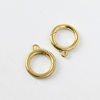 Round Lobster Clasp Open Spring Ring Luggage Hardware Accessories Small Jewelry Material Clasp