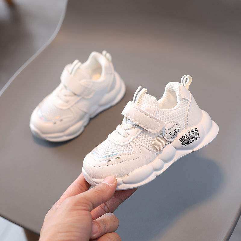 Baby Spring, Autumn and Winter Toddler Shoes for Men and Women, Baby and Kids, Soft-Soled Breathable Sports Shoes for 1-3-5 Years Old, Mesh Shoes 2