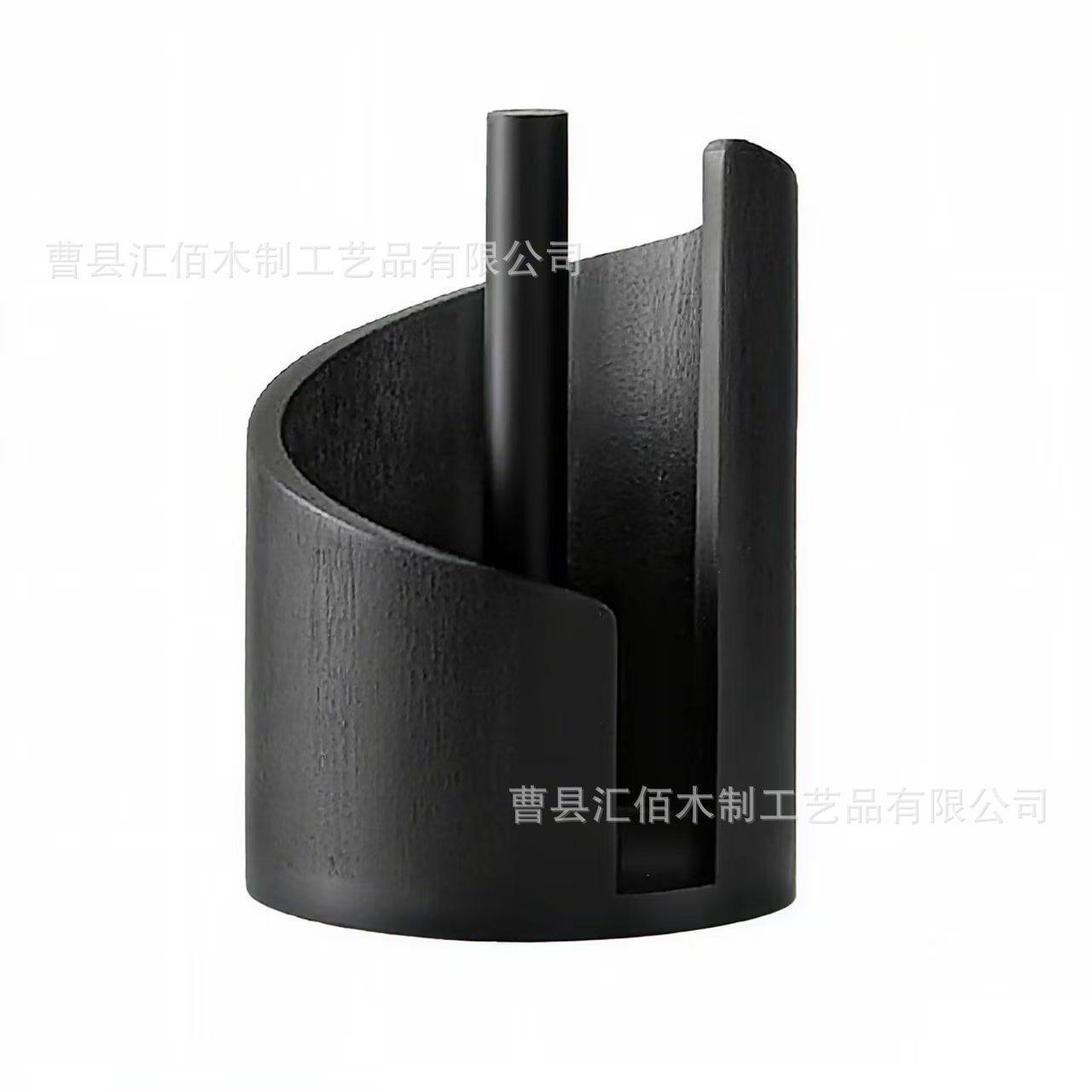 Cross-Border Wooden Desktop Storage Paper Towel Holder Home Office Kitchen Living Room Organizing Paper Solid Wood Creative Storage Rack