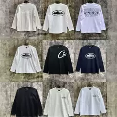 Trendy Alcatraz Print Long-Sleeve Unisex Top with Three Labels, American-Style Loose Fit T-Shirt for Layering, Cross-Border Fashion Brand