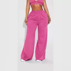 Amazon Autumn and Winter New Cross-Border Women's Casual Velvet Elastic Mid-Waist Wide-Leg Loose Trousers Ready for Sale