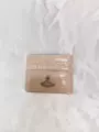 Apricot crocodile pattern card holder