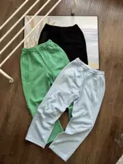 26 Spring and Autumn Popular Cross-Border Men's Basic Sweatpants with Printed Letters, Casual Couple Loose-Fit Sports Pants