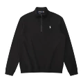Stand collar-black white label