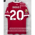 25-26 liver p home court + printed number 20 + armband