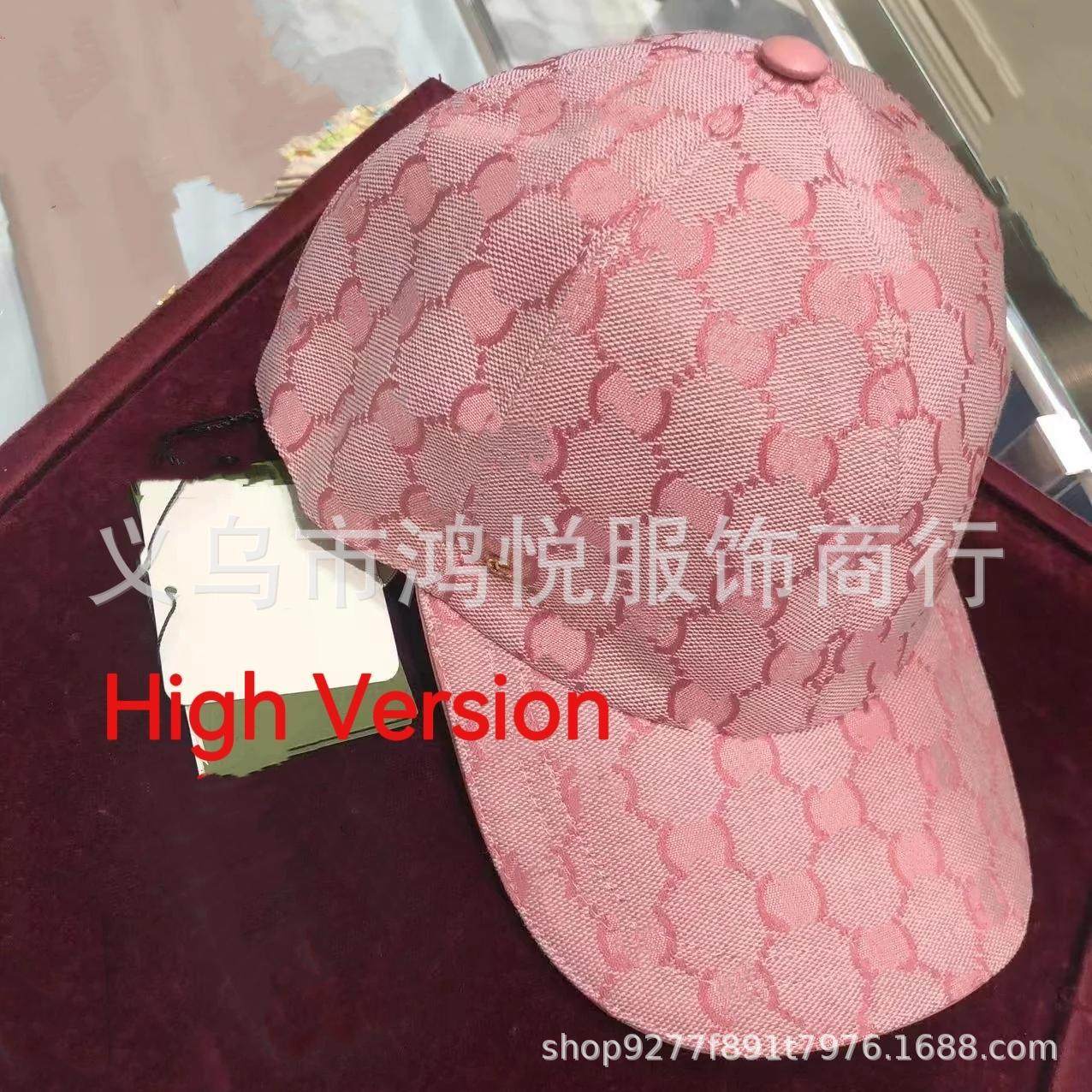 New Cross-border Blue Baseball Cap Small Gold Label Fashion G Letter Embroidered Men's and Women's Cap Sunscreen Sunshade Hat