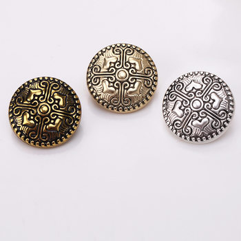 Suit buckle metal button formal button wholesale cambered pattern hand-sewn buttons tweed coat coat clothing