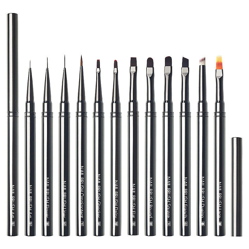 Manicure Pen Special Manicure Set Pen Metal Rod Manicure Phototherapy Pen Color Painting Pen Universal Pen Round Head Pen Manicure Supplies