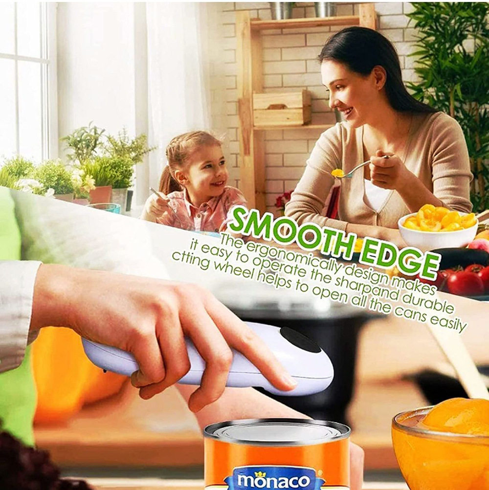 Electric Can Opener Bottle Opener Set Figure 8 Can Opener Can Lid Opener Cross-Border Manufacturer