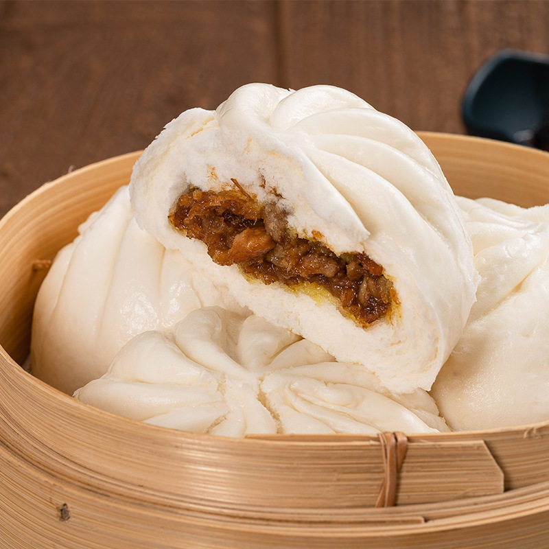 Newly Discovered Cantonese-Style Char Siu Buns, Breakfast Buns, Canteens, Hotels, Supermarkets, Ultra-Frozen Semi-Finished Products Wholesale