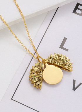 欧美跨境项链不锈钢金属项链