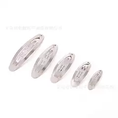 [Mixed Orders Supported] Kids Oval BB Clips Hair Clips DIY Basic Bow Decoration Findings