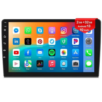 Cross-border 9/10 inch quad/eight-core Android car GPS navigation wireless carplay car central control all-in-one