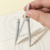 2062 Compass Set, Special Compass for Student Exams and Learning, Small Fresh Drawing and Drafting Tool Set